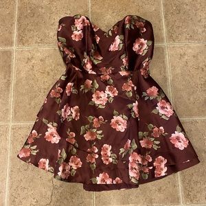 Strapless Mini Skater/ Babydoll dress